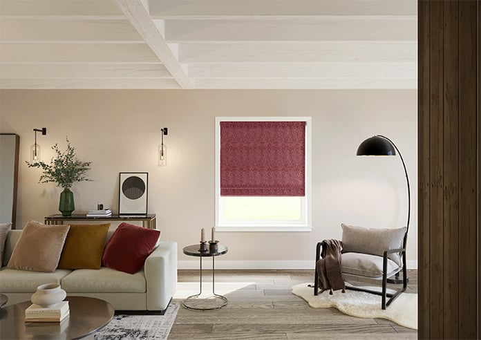 Tiverton, Carmine - Twist&Fit Roman Blind - Image 9